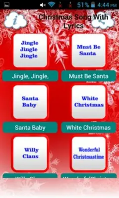 Christmas Song With Lyrics android App screenshot 3